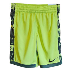 NEW! Nike Dri-FIT Athletic Standard Fit Shorts Lime Green Boy's Small